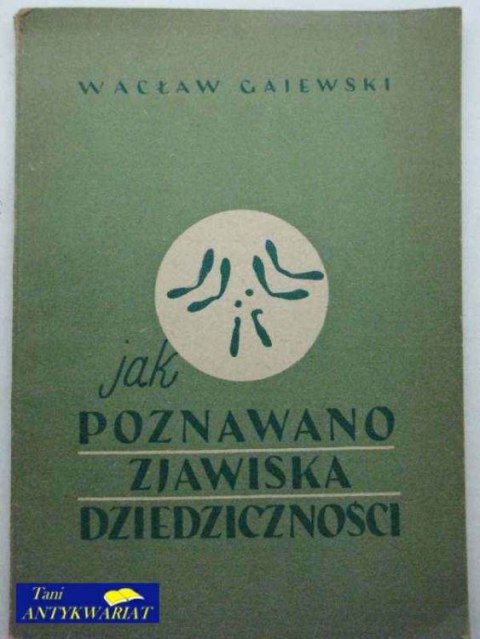 JAK POZNAWANO ZJAWISKA DZIEDZICZNOŚCI