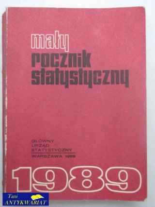 MAŁY ROCZNIK STATYSTYCZNY