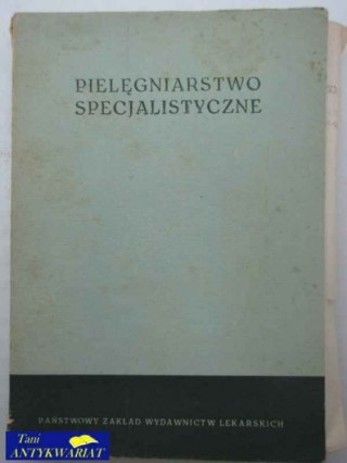PIELĘGNIARSTWO SPECJALISTYCZNE