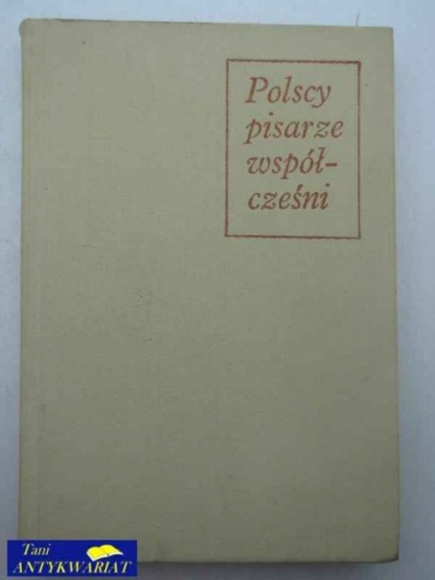 POLSCY PISARZE WSPÓŁCZEŚNI
