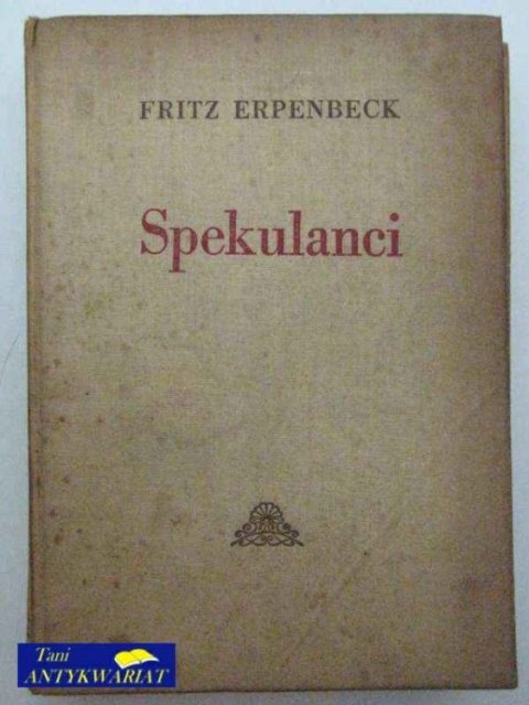 SPEKULANCI