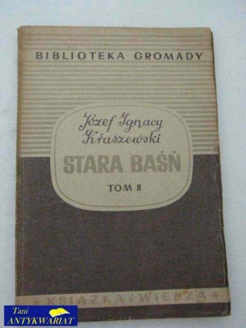 STARA BAŚŃ TOM 2 z 1949 roku