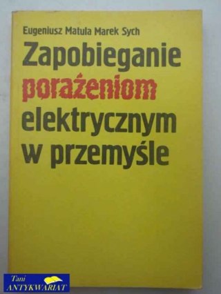 ZAPOBIEGANIE PORAŻENIOM ELEKTRYCZNYM W PRZEMYŚLE
