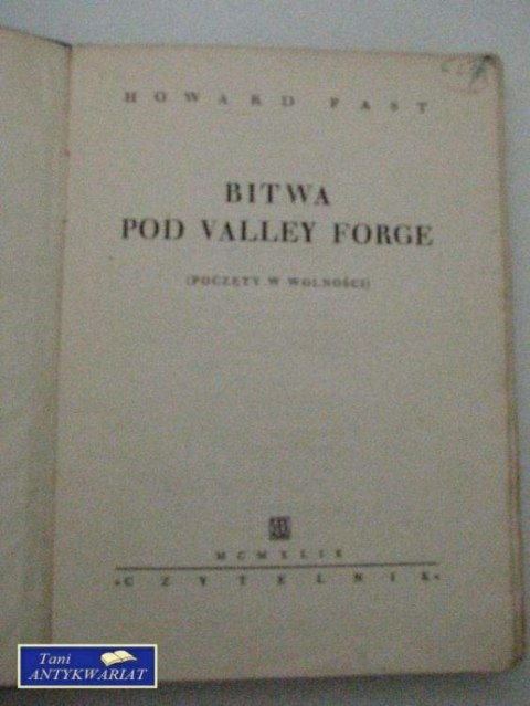 BITWA POD VALLEY FORGE