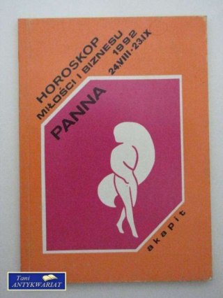 HOROSKOP MIŁOŚCI I BIZNESU - PANNA