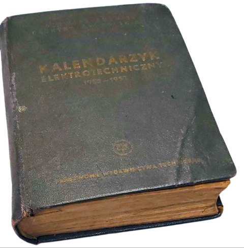 KALENDARZYK ELEKTROTECHNICZNY wyd. 1952 rok