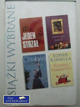 KSIĄŻKI WYBRANE-JEDEN STRZAŁ,SEKRETNE ŻYCIE PSZCZÓŁ