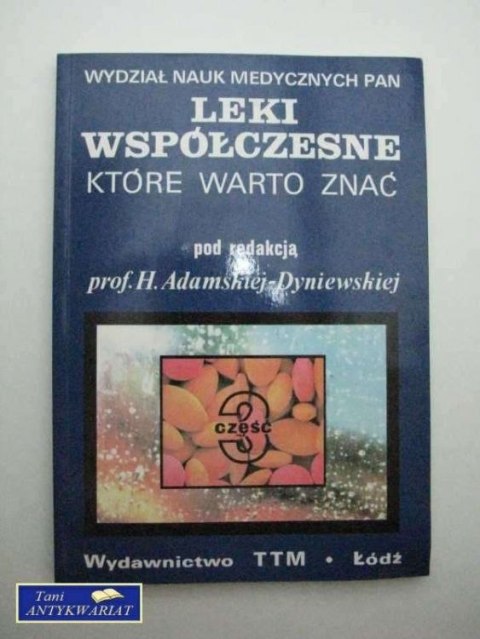 LEKI WSPÓŁCZESNE KTÓRE WARTO ZNAĆ