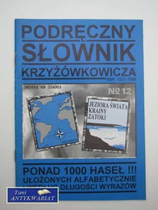 PODRĘCZNY SŁOWNIK KRZYŻÓWKOWICZA 12