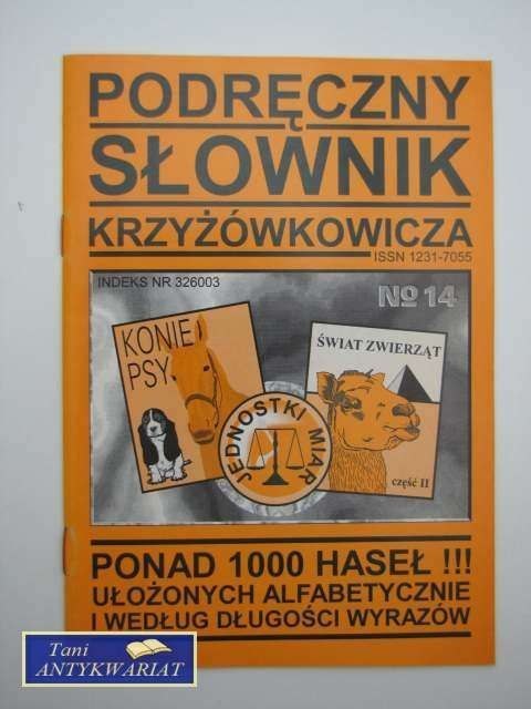 PODRĘCZNY SŁOWNIK KRZYŻÓWKOWICZA 14