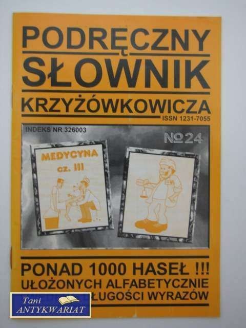 PODRĘCZNY SŁOWNIK KRZYŻÓWKOWICZA 24