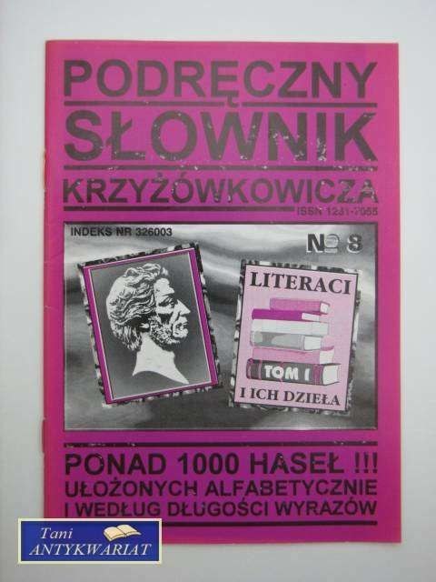 PODRĘCZNY SŁOWNIK KRZYŻÓWKOWICZA 8