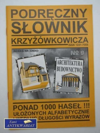 PODRĘCZNY SŁOWNIK KRZYŻÓWKOWICZA 9