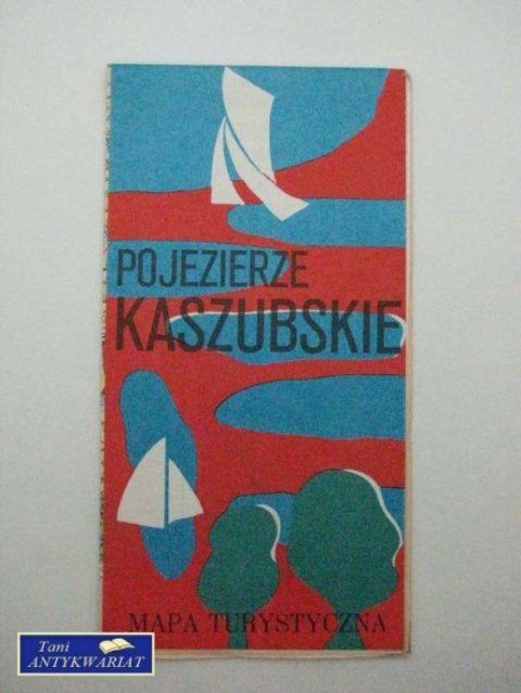 POJEZIERZE KASZUBSKIE MAPA TURYSTYCZNA
