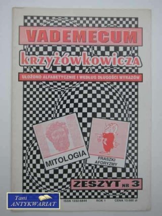Vademecum krzyżówkowicza nr 3