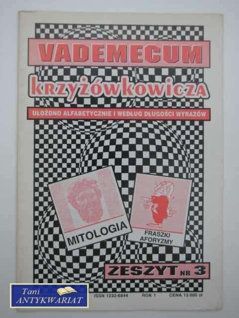 Vademecum krzyżówkowicza nr 3