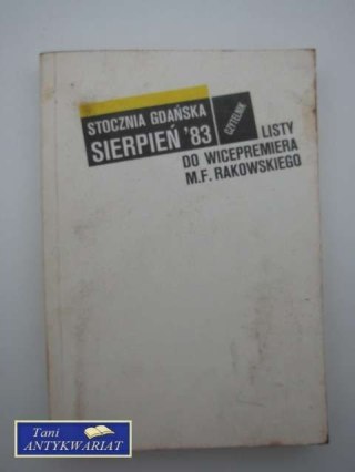 LIST DO M.F. RAKOWSKIEGO