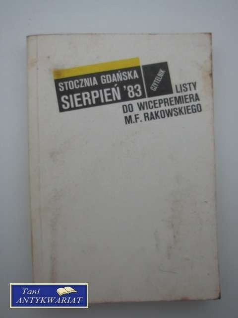 LIST DO M.F. RAKOWSKIEGO