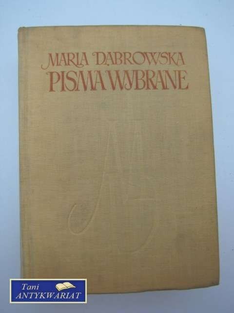 PISMA WYBRANE