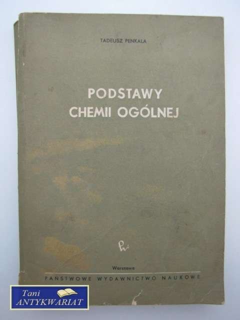 PODSTAWY CHEMII OGÓLNEJ