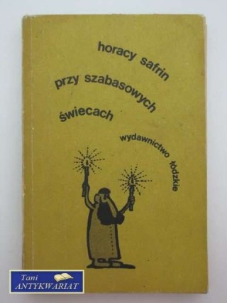 PRZY SZABASOWYCH ŚWIECACH HUMOR ŻYDOWSKI