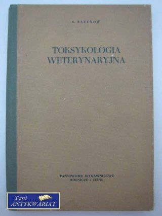TOKSYKOLOGIA WETERYNARYJNA
