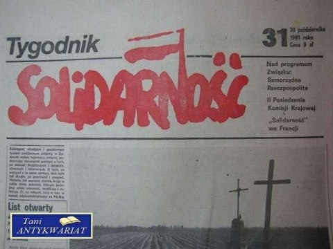 TYGODNIK SOLIDARNOŚĆ, NR 31, 30.10.1981