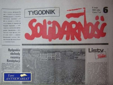 TYGODNIK SOLIDARNOŚĆ, NR 6, 8.05.1981