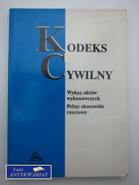 KODEKS CYWILNY