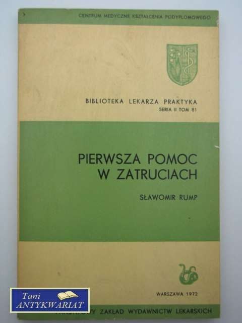 PIERWSZA POMOC W ZATRUCIACH
