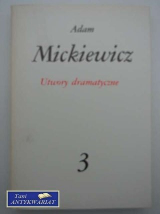 UTWORY DRAMATYCZNE