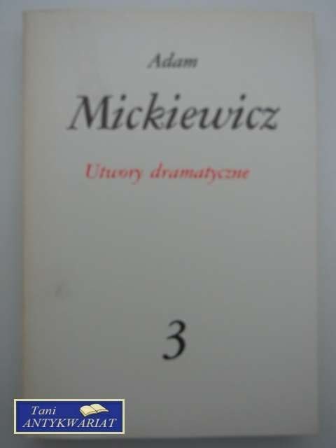 UTWORY DRAMATYCZNE