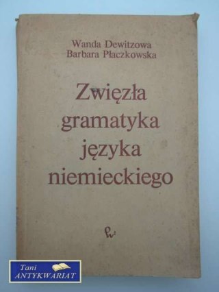 ZWIĘZŁA GRAMATYKA JĘZYKA NIEMIECKIEGO