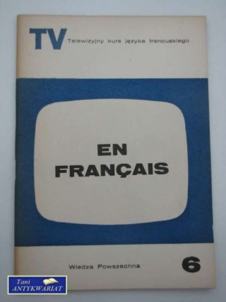 EN FRANCAIS ZESZYT 6