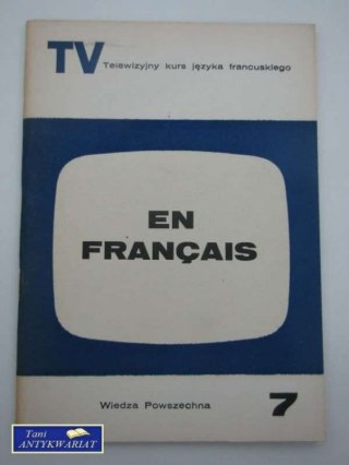 EN FRANCAIS ZESZYT 7