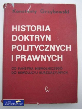 HISTORIA DOKTRYN POLITYCZNYCH I PRAWNYCH