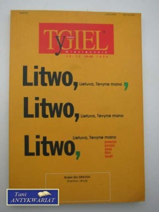 LITWO,LITWO.LITWO TYGIEL KULTURY 10-12 (46-48)