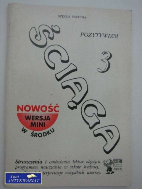 ŚCIĄGA 3 POZYTYWIZM