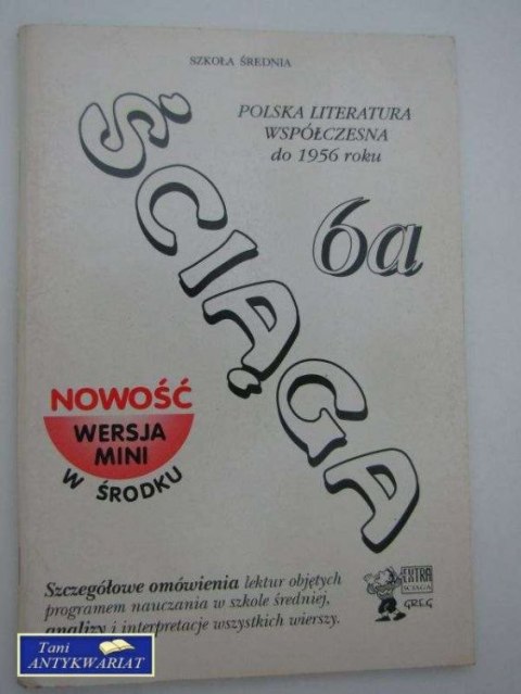ŚCIĄGA 6A POLSKA LITERATURA WSPÓŁCZESNA DO ROKU 1956