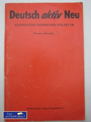 SŁOWNICZEK NIEMIECKO-POLSKI 1A