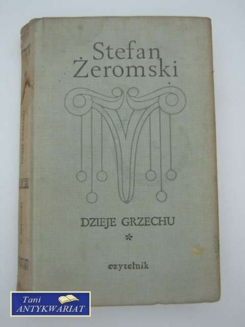 DZIEJE GRZECHU TOM 1