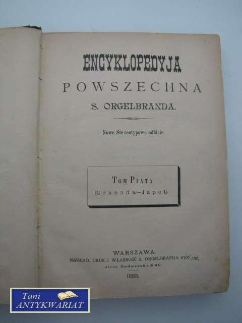 ENCYKLOPEDIA POWSZECHNA TOM 5
