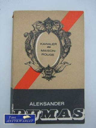 KAWALER DE MAISON-ROUGE tom 1 i 2