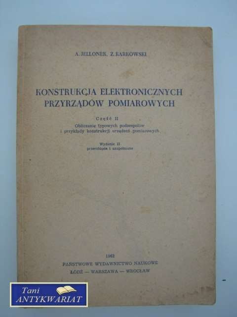 KONSTRUKCJA ELEKTRONICZNYCH PRZYRZĄDÓW POMIAROWYCH
