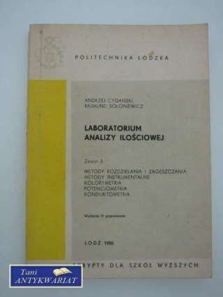 LABORATORIUM ANALIZY ILOŚCIOWEJ