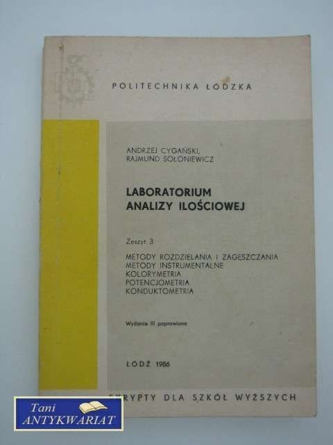 LABORATORIUM ANALIZY ILOŚCIOWEJ