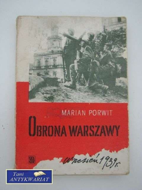 OBRONA WARSZAWY Wrzesień 1939