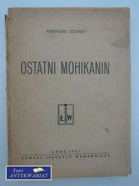 OSTATNI MOHIKANIN