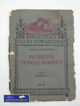 POCHODZENIE ZWIERZĄT DOMOWYCH