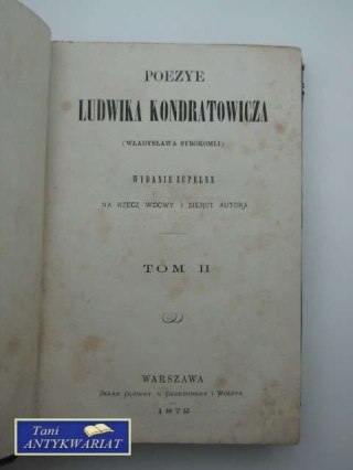 POEZJE LUDWIKA KONDRATOWICZA TOM II